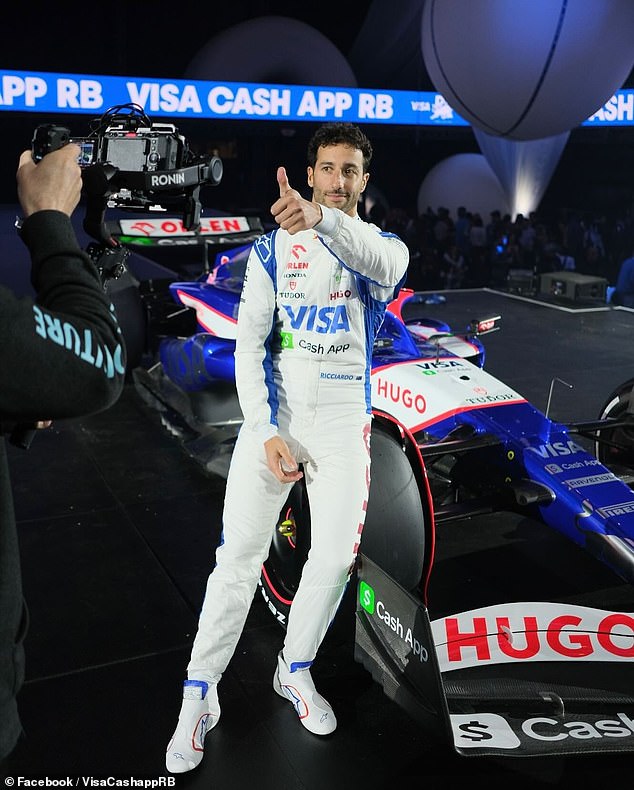 Australian F1 driver Daniel Ricciardo is feeling good ahead of the new season as Visa Cash App RB launches a colorful new car for the 2024 season