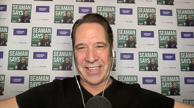 David Seaman has laughed off Jamie Carragher's criticism of Arsenal's celebrations after the 3-1 win against Liverpool