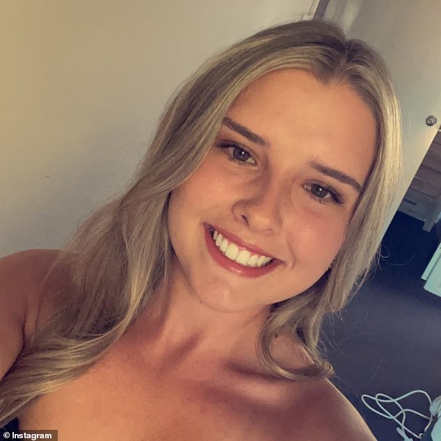 Rhylee Peta Stig, 23 (above) was charged with the execution murder of David Stemler in Canterbury in Sydney's west last July and spent five weeks in prison but is now applying for bail pending the upcoming birth of her baby