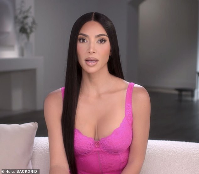 People on TikTok have developed their own accent, fueled by Kim Kardashian (pictured) and Britney Spears, and could be 'the future of English' according to linguist Christopher Strelluf