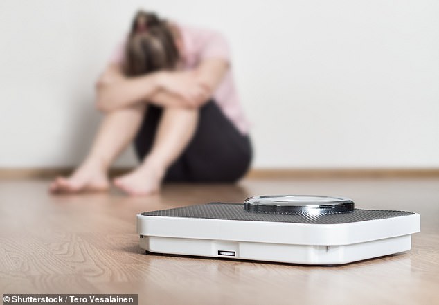 An estimated 1.25 million people in the UK have some form of eating disorder, but how can you tell if your child is one of the people who struggles?  A former NHS consultant clinical psychologist of 20 years reveals the warning signs to FEMAIL (stock image)