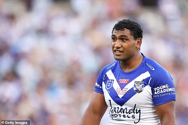 Pangai Jr revealed he was paid $250,000 when he left the Bulldogs last season