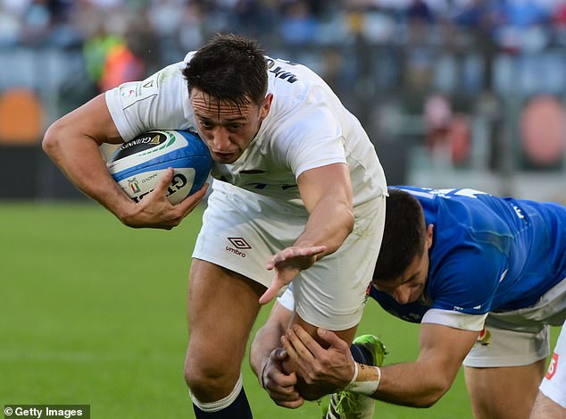 Alex Mitchel was one of England's try scorers as they fought through Italy from behind