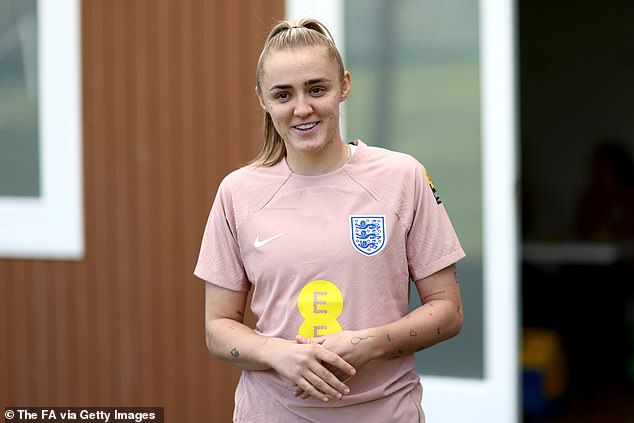 England star Georgia Stanway was left without her boots during their training camp in Marbella