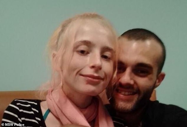 Luke Fry, 28, (right) and Veronica Ratcliffe, 23, (left) were last seen with their six-month-old daughter at a fast food restaurant on Hawkesbury Road in Westmead on February 1 at about 5pm.