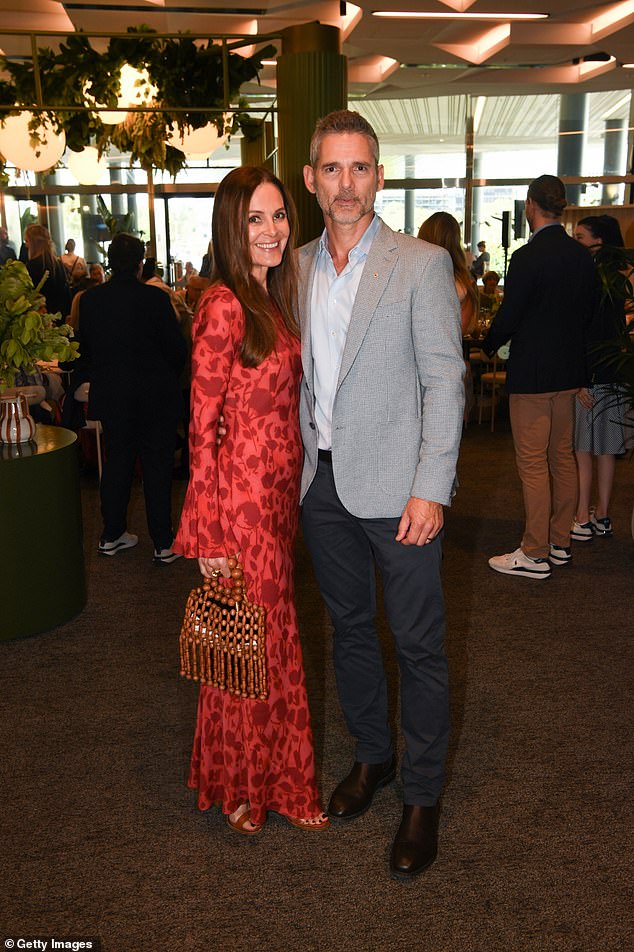 Eric Bana has revealed how cruel the price of Hollywood fame can be.  The Australian actor, 55, made comments in the Daily Telegraph on Friday ahead of his new film Force of Nature: The Dry 2. Pictured with wife Rebecca Gleeson