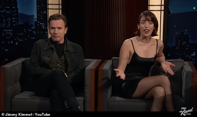 Ewan McGregor's daughter Clara has revealed the incredibly awkward moment she was forced to watch her dad NAKED during a lesson at school