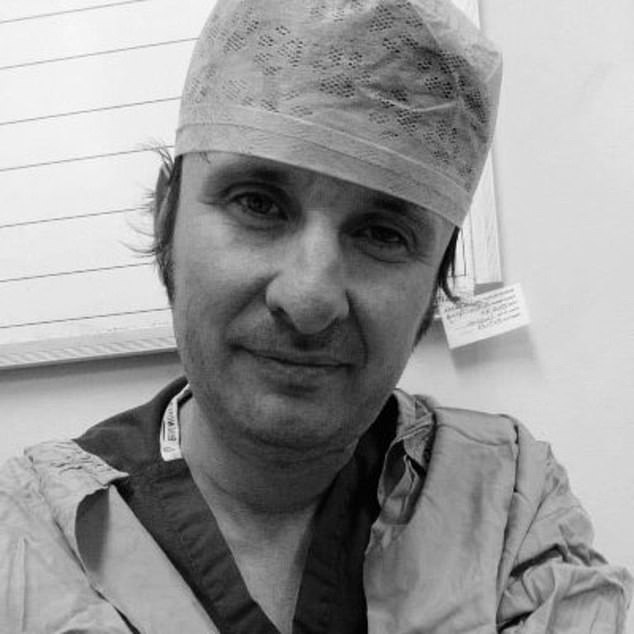 Surgeon Dr Andrej Grajn (pictured), who had an inappropriate sexual relationship with a woman he operated on and who later took her own life, has been banned from practicing as a doctor in Australia for two years