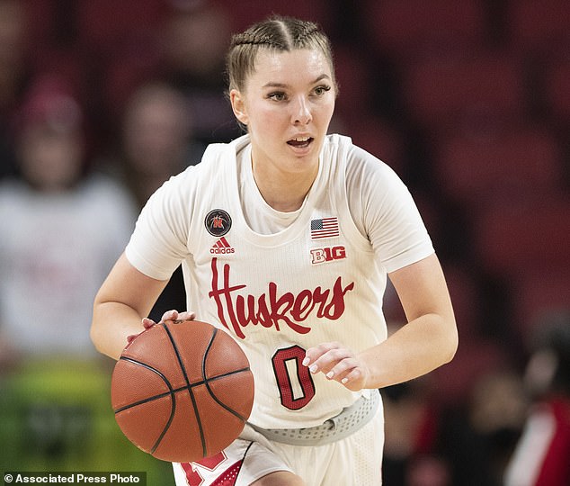 Ashley Scoggin will play for Nebraska in January 2022, a month before she left