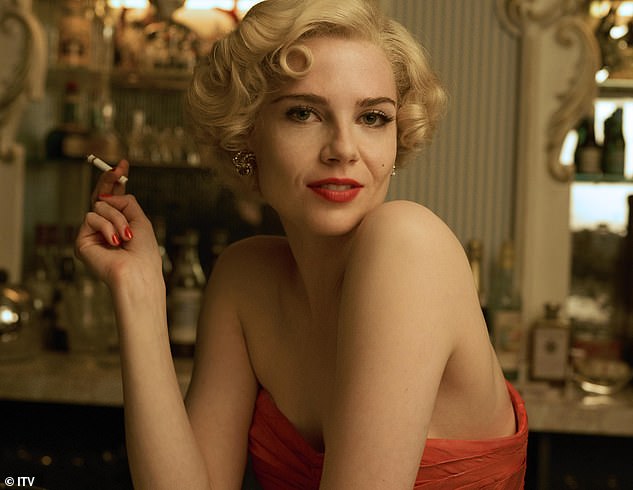 Lucy Boynton is Ruth Ellis - the last woman in Britain to be hanged - as a first photo sees the star transform into the club hostess for a new ITV drama