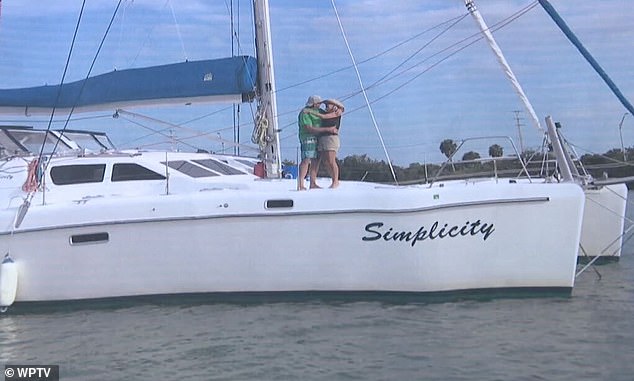 The couple was sailing on their catamaran yacht 'Simplicity' and enjoying a unique journey when the incident occurred