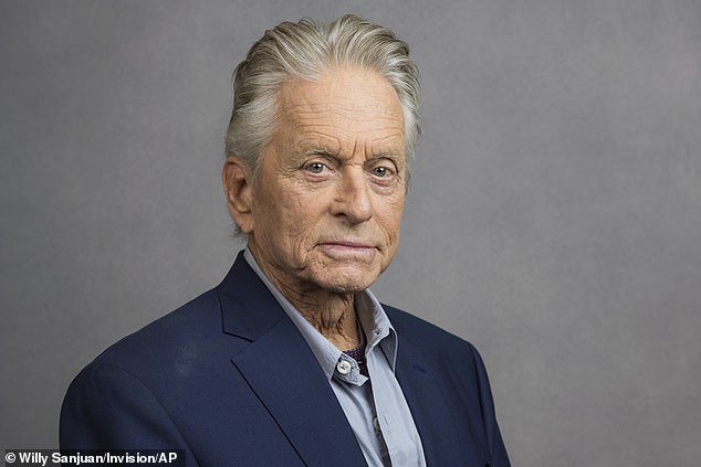 Michael Douglas (pictured) tipped a man after helping him with his groceries and helping put them in his car