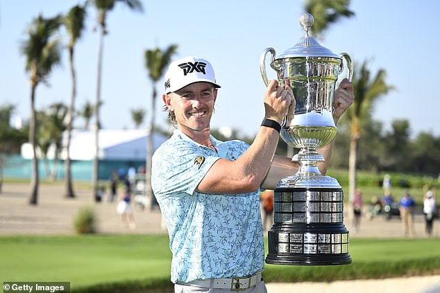 American rookie Jake Knapp claimed his first victory on the PGA Tour on Sunday