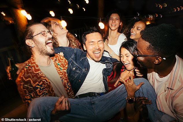 If you've ever felt 'gazeboed', 'parked' or completely 'crabbed' after a night out, this may not come as a surprise.  Linguistic researchers have discovered that virtually any noun can be turned into a 'drunkiem' – a synonym for intoxicated – by simply adding 'ed' to the end (stock image)