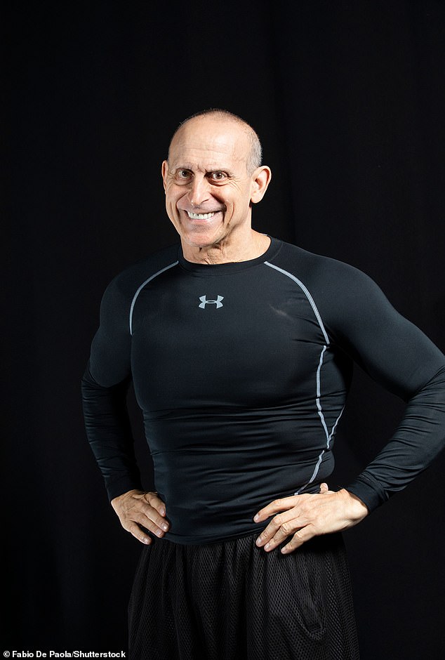 Michael Van Wijk, also known as Wolf, appeared in the hit show for all eight series between 1992 and 2000 and was one of the most popular gladiators (pictured in 2019)