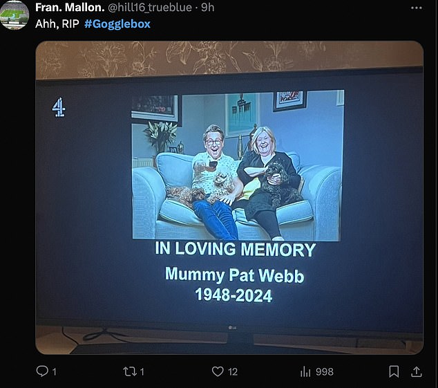 Fans were emotional after the heartfelt note and took to Twitter to pay their tributes and remember the show's beloved star