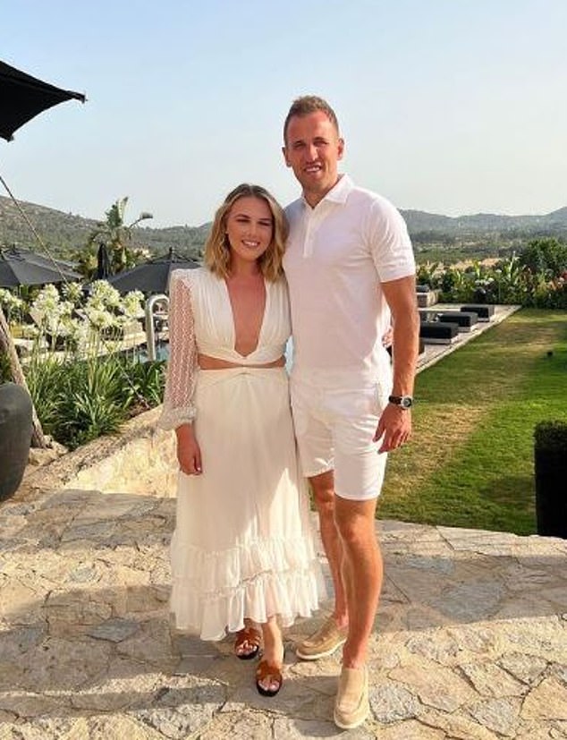 Harry Kane and Kate, who he met at primary school, used to live with their children in a £17million mansion in north London.  They recently moved into a £30million hilltop mansion