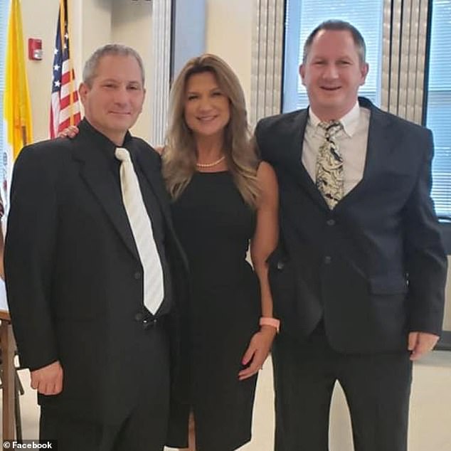 Michael DiCesare (left), pictured with his sister Julie Arellano (center) and brother David DiCesare (right) died Sunday from injuries sustained in a brutal Christmas morning attack