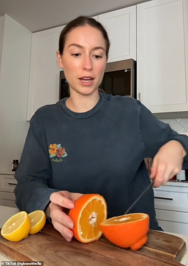 Ella Henry from Los Angeles has used TikTok to reveal her secret to staying healthy from the inside out