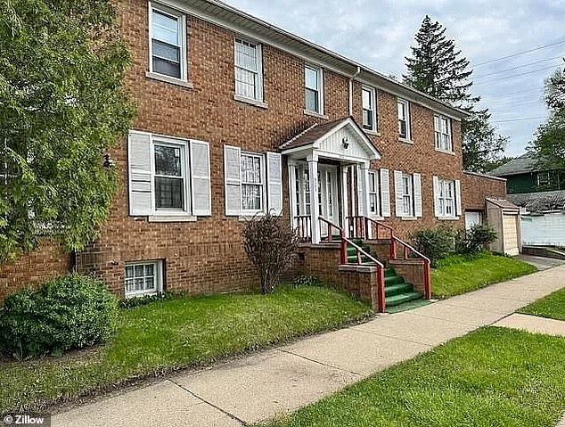 This nine-bedroom, eight-bath home is currently for sale for $124,900 in Detroit