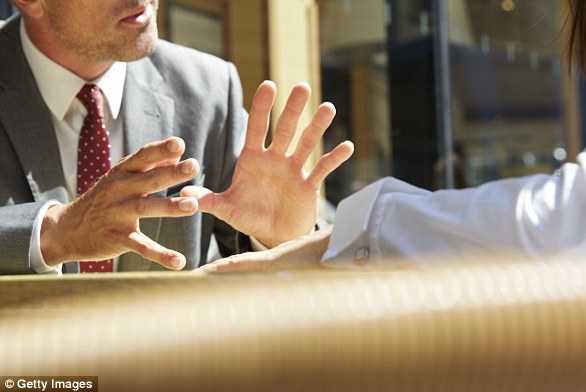 The more someone gestures, the more likely they are to lie (stock image)