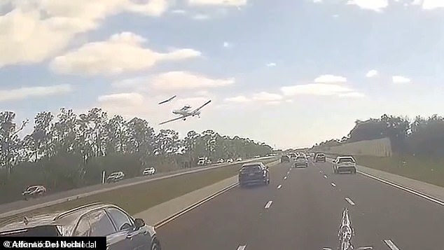 New video from Florida shows Friday's plane crash in Naples — a harrowing sight provided by an eagle-eyed motorist on I-75.