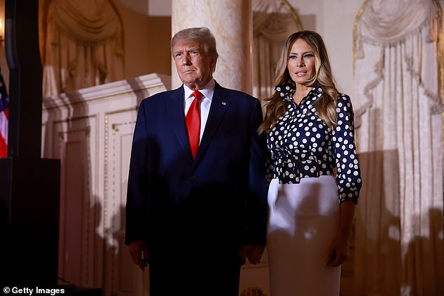 Melania Trump was at Donald Trump's side when he announced a second bid for the White House in November – and hasn't been on the campaign trail since