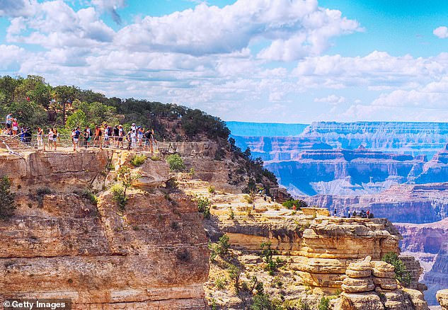 The cost of a vacation to the Grand Canyon peaks in the sweltering summer months.  The image is the South Rim of the canyon