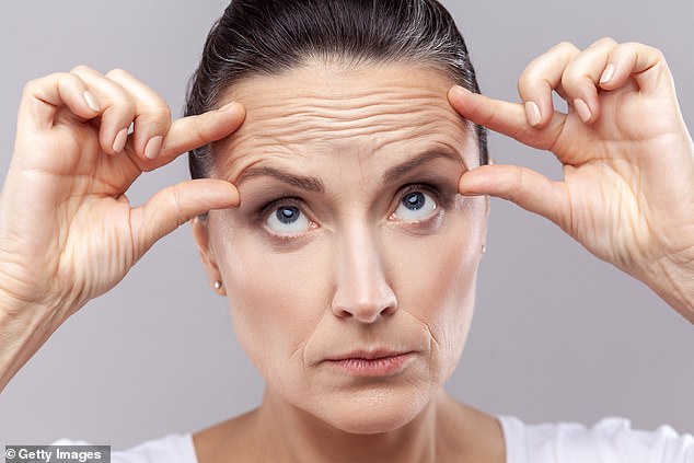 Researchers discovered that we believe people with wrinkles are less pleasant and trustworthy (stock image)