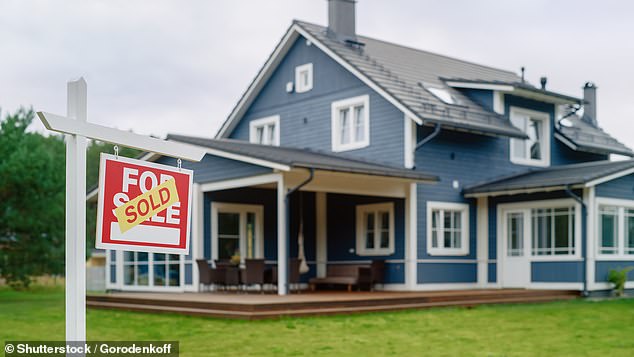 The woman and her husband moved to a new house, which came with the bonus of a nosy neighbor (stock image)