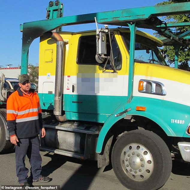 Mr Farquhar said it was difficult for him to break into the trucking industry, but it was made a lot easier due to the driver shortage.