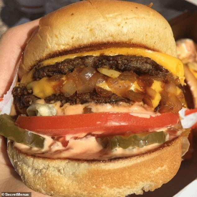 The Animal Style burger is one of the most popular secret menu items at the restaurant chain, including combinations and the option to have three burger patties