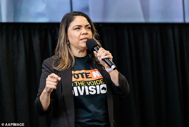 Senator Jacinta Nampijinpa Price was a leading advocate in the successful campaign against the Indigenous Voice to Parliament