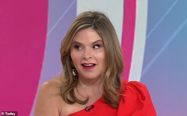 Jenna Bush Hager, 42, opened up about her four-year-old son Hal's reaction when she saw her for the first time on the Today show on Wednesday