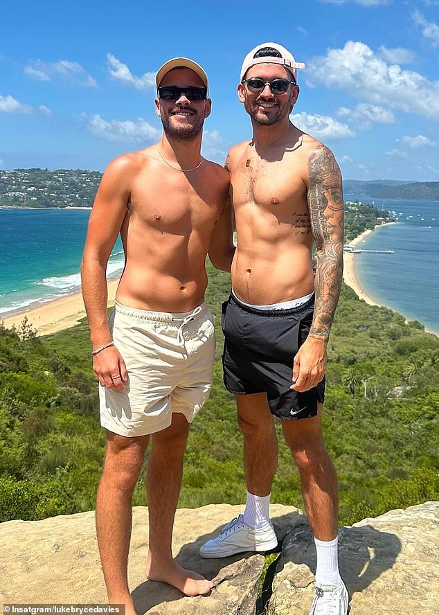 Lamarre-Condon has been charged with the murders of TV presenter Jesse Baird, 26, (right) and Qantas flight attendant Luke Davies, 29 (left) in inner-city Paddington on February 19