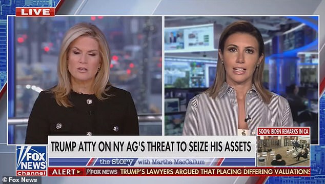 “Her goal, quite frankly, will not succeed,” Trump attorney Alina Habba said after New York AG Letitia James threatened to seize Trump Organization assets after a judge ordered him to pay $355 million.