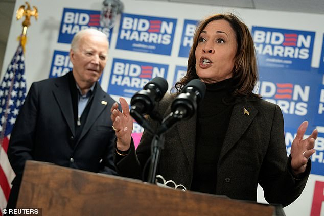 Kamala Harris charts a path to the White House in 2028 as he backs Biden's re-election bid this year