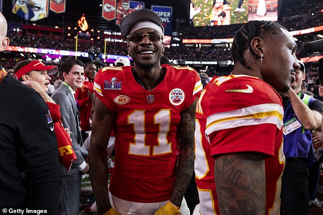 The Chiefs have announced that they are releasing wide receiver Marquez Valdes-Scantling