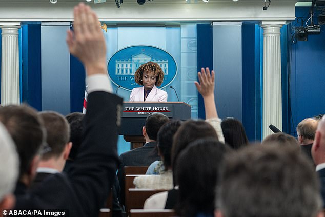 Press secretary Karine Jean-Pierre declined to be drawn into questions about Joe Biden's fitness, a day after claiming he recently spoke with a French president who died in the 1990s