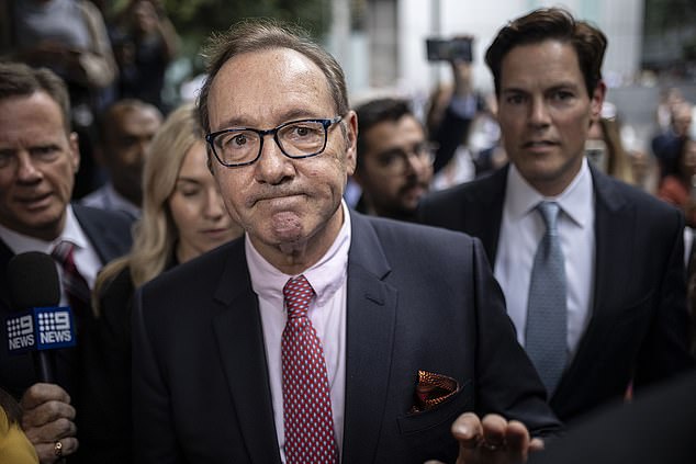 MRC, the production company behind the show, dropped Spacey (pictured) from the final season of House of Cards in 2017 as it tried to recoup the costs of scrapping the final season and replacing him