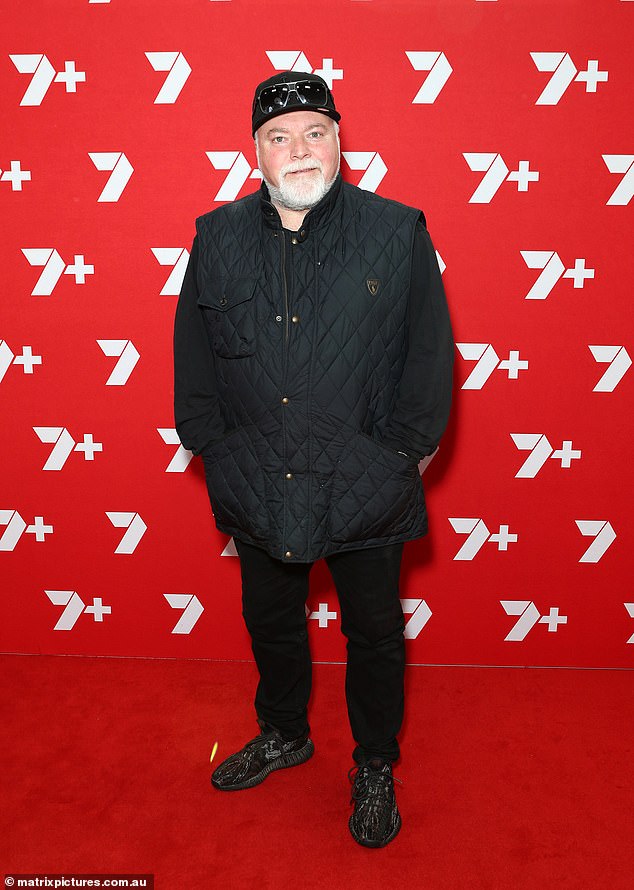 “I was in the harbor on a big boat and she went by,” the 52-year-old radio shock jock told KIIS FM's Will & Woody on Monday.  Pictured: Kyle Sandilands