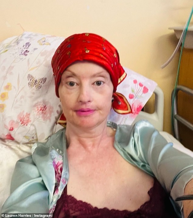 Lauren Harries has told how she 'came back from the dead' after falling into a coma during a recent health scare