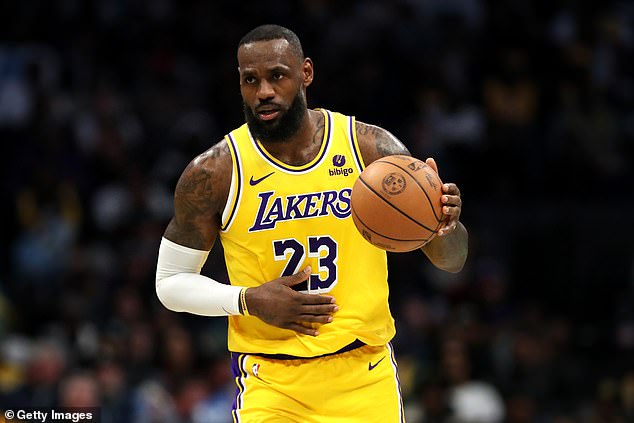 LeBron James has gone viral for an old photo of his feet resurfacing