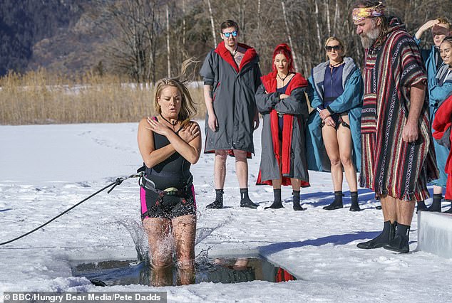 The likes of Strictly Come Dancing professional Dianne Buswell, actress Tamzin Outhwaite (centre) and former gymnast Gabby Logan took part in the first series