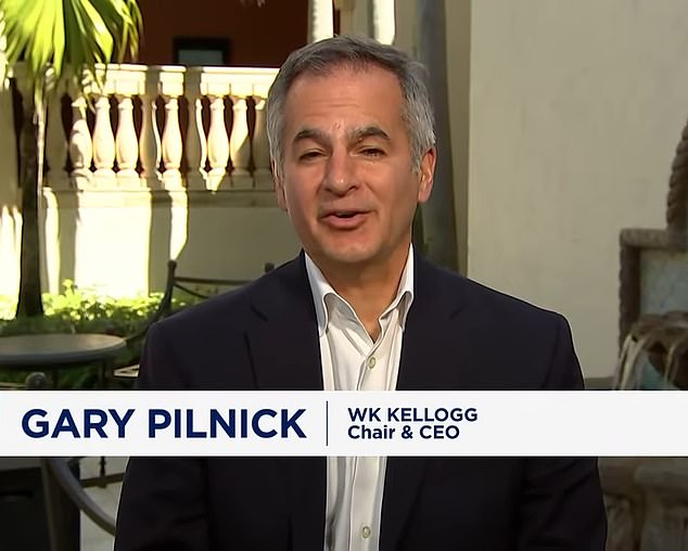 Kellogg's CEO, Gary Pilnick, who makes $5 million a year, suggested that Americans should combat rising supermarket prices by eating cereal for dinner