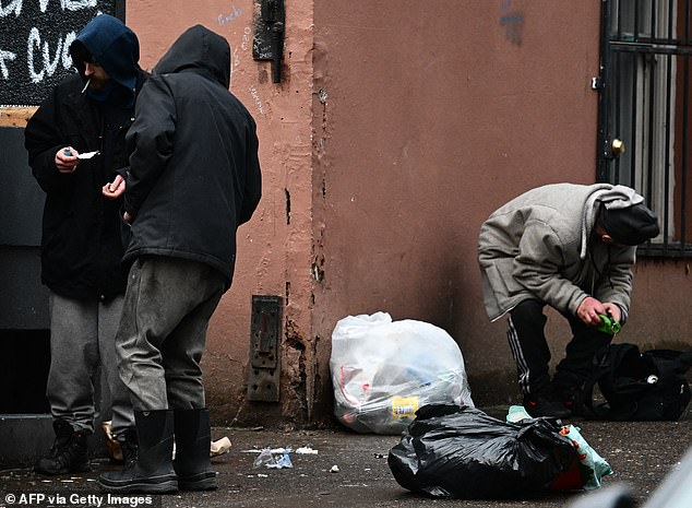 Portland, a once-thriving city devastated by open-air drug use, just declared a 90-day state of emergency to combat the fentanyl crisis.  But don't call it progress.  (Above) Streets of Portland, Oregon in January 2024