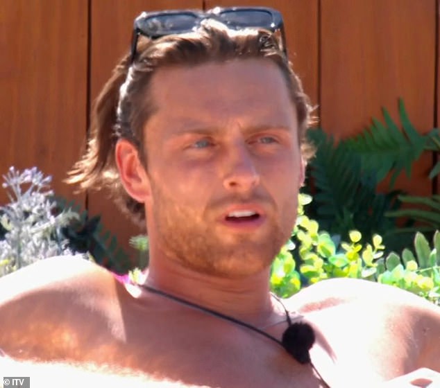 Earlier this season, Casey (pictured) said he dumped Georgia after she claimed to have seen the ghost of his late grandfather in a bizarre conversation