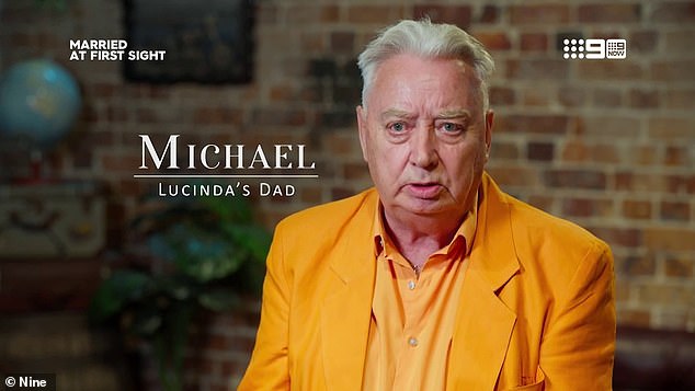 Married at First Sight fans made hilarious comparisons between Lucinda Light's dad and a Hollywood legend last night