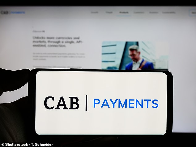 Disastrous float: CAB Payments was listed in July with a price tag of £850 million, but has since seen around £600 million wiped off its value