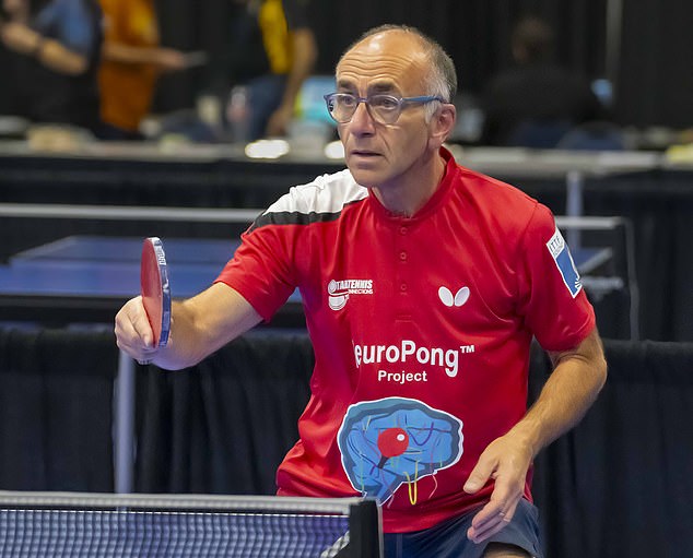 A trial of table tennis as a method to help MS starts this week, led by Dr. Antonio Barbera of the University of Colorado (pictured).